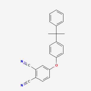 molecular formula C23H18N2O B1348314 4-(4-α-枯茗酚氧基)苯酞腈 CAS No. 83482-57-9