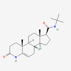 molecular formula C23H36N2O2 B1348319 非那雄胺杂质 CAS No. 166896-74-8