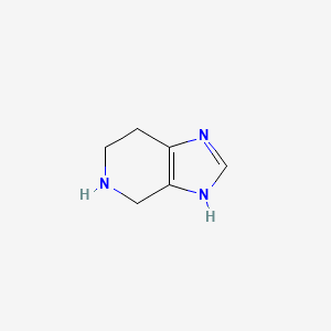 molecular formula C6H9N3 B1348336 4,5,6,7-四氢-1H-咪唑并[4,5-c]吡啶 CAS No. 6882-74-2
