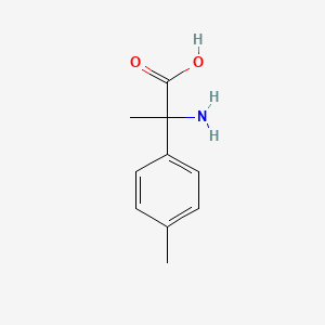 molecular formula C10H13NO2 B1348337 2-Amino-2-(4-methylphenyl)propanoic acid CAS No. 6269-79-0