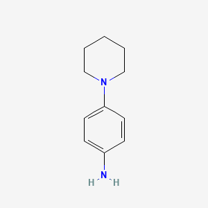 molecular formula C11H16N2 B1348339 4-哌啶基苯胺 CAS No. 2359-60-6