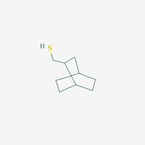 molecular formula C9H16S B13483392 {Bicyclo[2.2.2]octan-2-yl}methanethiol 