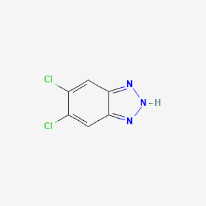 molecular formula C6H3Cl2N3 B1348343 5,6-dichloro-2H-benzotriazole CAS No. 34374-67-9