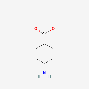 molecular formula C8H15NO2 B1348351 Methyl 4-aminocyclohexanecarboxylate CAS No. 62456-15-9