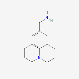 molecular formula C13H18N2 B1348353 Julolidine-9-methanamine CAS No. 500731-75-9