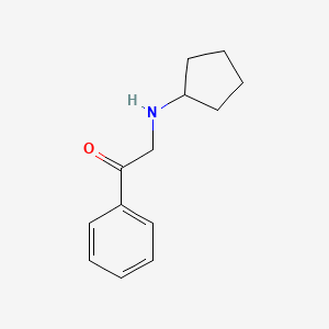 2-(Cyclopentylamino)-1-phenylethanone