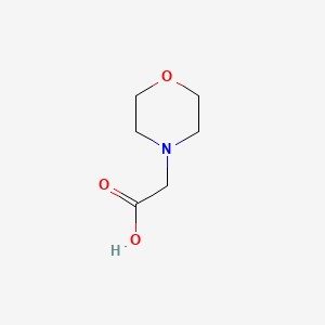 molecular formula C6H11NO3 B1348368 4-Morpholineacetic Acid CAS No. 3235-69-6