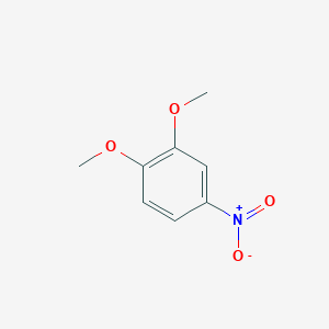 molecular formula C8H9NO4 B134838 3,4-Dimethoxynitrobenzene CAS No. 709-09-1