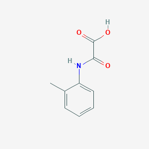 molecular formula C9H9NO3 B1348388 [(2-Methylphenyl)amino](oxo)acetic acid CAS No. 406190-09-8