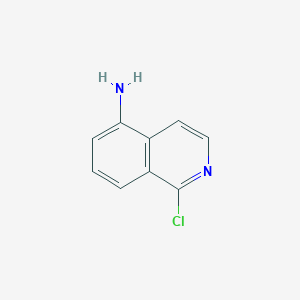 molecular formula C9H7ClN2 B1348394 5-Amino-1-chloroisoquinoline CAS No. 374554-54-8