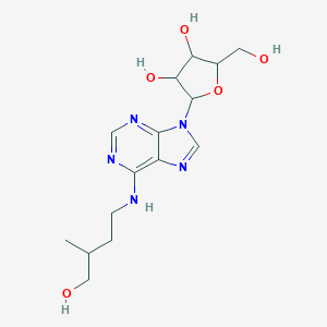 molecular formula C15H23N5O5 B013484 Dihydrozeatin riboside CAS No. 22663-55-4