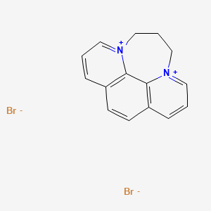 molecular formula C15H14Br2N2 B13484004 n,n'-Trimethylene-1,10-*phenanthrolinium dibromide 