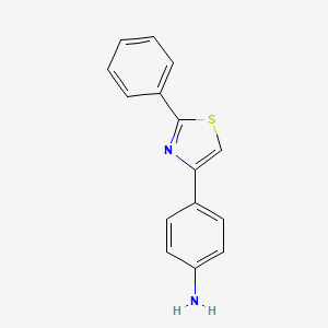 4-(2-Phenyl-1,3-thiazol-4-yl)aniline