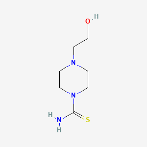 4-(2-Hydroxyethyl)piperazine-1-carbothioamide