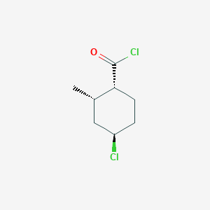 Cyclohexanecarbonyl chloride, 4-chloro-2-methyl-, (1alpha,2alpha,4beta)-(9CI)