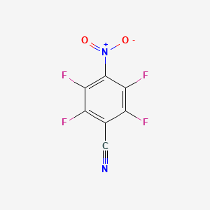 molecular formula C7F4N2O2 B13484425 4-Nitrotetrafluorobenzonitrile CAS No. 17823-35-7