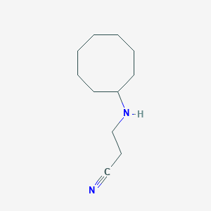 3-(Cyclooctylamino)propionitrile