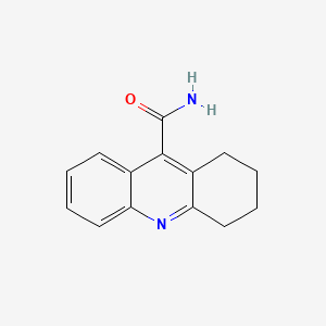 molecular formula C14H14N2O B1348453 1,2,3,4-四氢吖啶-9-甲酰胺 CAS No. 42878-53-5