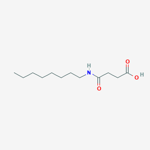 molecular formula C12H23NO3 B1348454 N-Octyl-succinamic acid CAS No. 3151-42-6