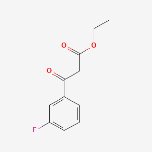 molecular formula C11H11FO3 B1348467 3-(3-氟苯基)-3-氧代丙酸乙酯 CAS No. 33166-77-7