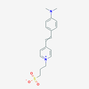 3-[4-[2-[4-(Dimethylamino)phenyl]ethenyl]pyridin-1-ium-1-yl]propane-1-sulfonate