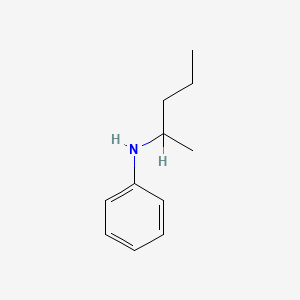 molecular formula C11H17N B1348516 N-(pentan-2-yl)aniline CAS No. 2716-62-3