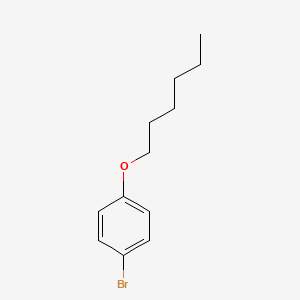 molecular formula C12H17BrO B1348518 Benzene, 1-bromo-4-(hexyloxy)- CAS No. 30752-19-3