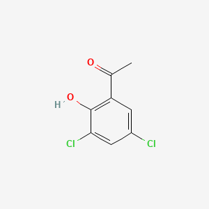 molecular formula C8H6Cl2O2 B1348521 3',5'-Dichloro-2'-hydroxyacetophenone CAS No. 3321-92-4