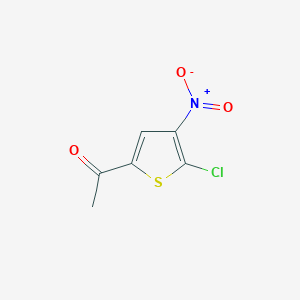 B1348529 1-(5-Chloro-4-nitrothiophen-2-yl)ethan-1-one CAS No. 42456-75-7