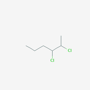 molecular formula C6H12Cl2 B1348532 2,3-Dichlorohexane CAS No. 54305-87-2
