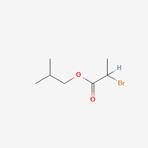 molecular formula C7H13BrO2 B1348538 Isobutyl 2-bromopropionate CAS No. 69122-46-9