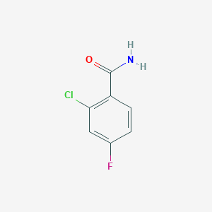 2-Chloro-4-fluorobenzamide
