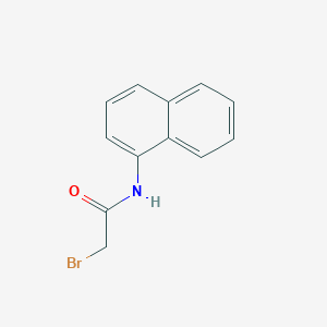 Acetamide, N-(1-naphthyl)-2-bromo-