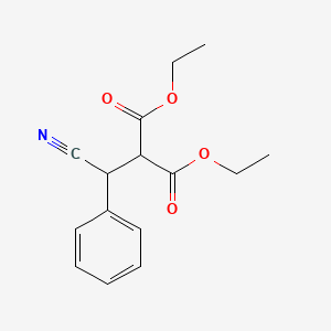 molecular formula C15H17NO4 B1348568 Diethyl [cyano(phenyl)methyl]malonate CAS No. 185067-05-4