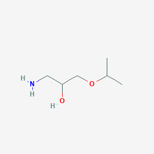 molecular formula C6H15NO2 B1348572 1-氨基-3-异丙氧基-丙醇 CAS No. 3141-83-1