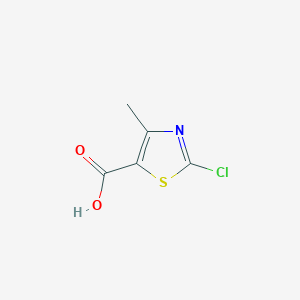 molecular formula C5H4ClNO2S B1348577 2-Chloro-4-methylthiazole-5-carboxylic acid CAS No. 40003-48-3