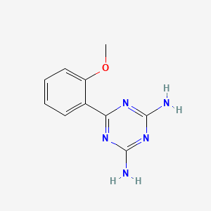 6-(2-Methoxyphenyl)-1,3,5-triazine-2,4-diamine