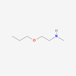 molecular formula C6H15NO B13485982 N-methyl-2-propoxyethanamine 