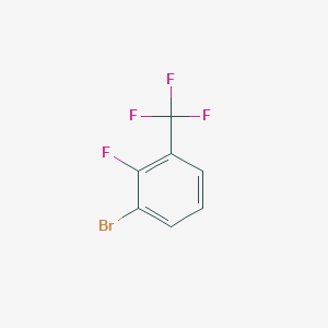 molecular formula C7H3BrF4 B134860 3-溴-2-氟苯三氟化物 CAS No. 144584-67-8