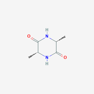 molecular formula C6H10N2O2 B1348607 Cyclo(-D-Ala-D-Ala) CAS No. 23927-13-1
