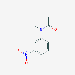 molecular formula C9H10N2O3 B1348611 N-甲基-N-(3-硝基苯基)乙酰胺 CAS No. 21353-89-9