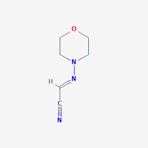 molecular formula C6H9N3O B134864 (4-Morpholinylimino)acetonitrile CAS No. 26179-71-5