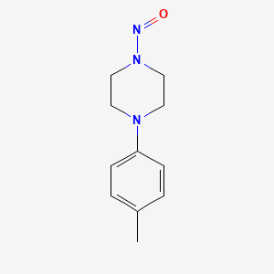 molecular formula C11H15N3O B13486505 1-(4-Methylphenyl)-4-nitrosopiperazine 