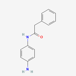 N-(4-aminophenyl)-2-phenylacetamide