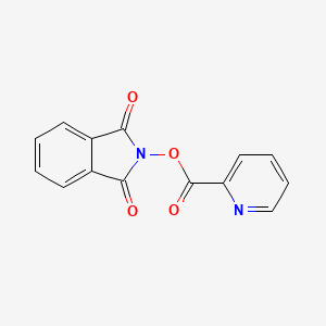 molecular formula C14H8N2O4 B13486756 1,3-Dioxoisoindolin-2-yl picolinate 