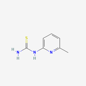 molecular formula C7H9N3S B1348696 (6-Methyl-pyridin-2-yl)-thiourea CAS No. 49600-34-2
