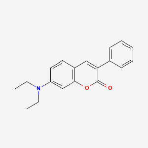 molecular formula C19H19NO2 B1348699 7-Diethylamino-3-phenylcoumarin CAS No. 84865-19-0