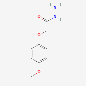 molecular formula C9H12N2O3 B1348705 2-(4-甲氧基苯氧基)乙酰肼 CAS No. 21953-91-3