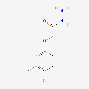 molecular formula C9H11ClN2O2 B1348706 2-(4-Chloro-3-methylphenoxy)acetohydrazide CAS No. 72293-68-6