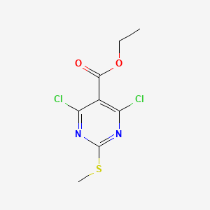 Ethyl 4,6-dichloro-2-(methylthio)pyrimidine-5-carboxylate
